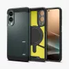 Spigen Galaxy S25 Edge Tough Armor AI Abyss roheline kate