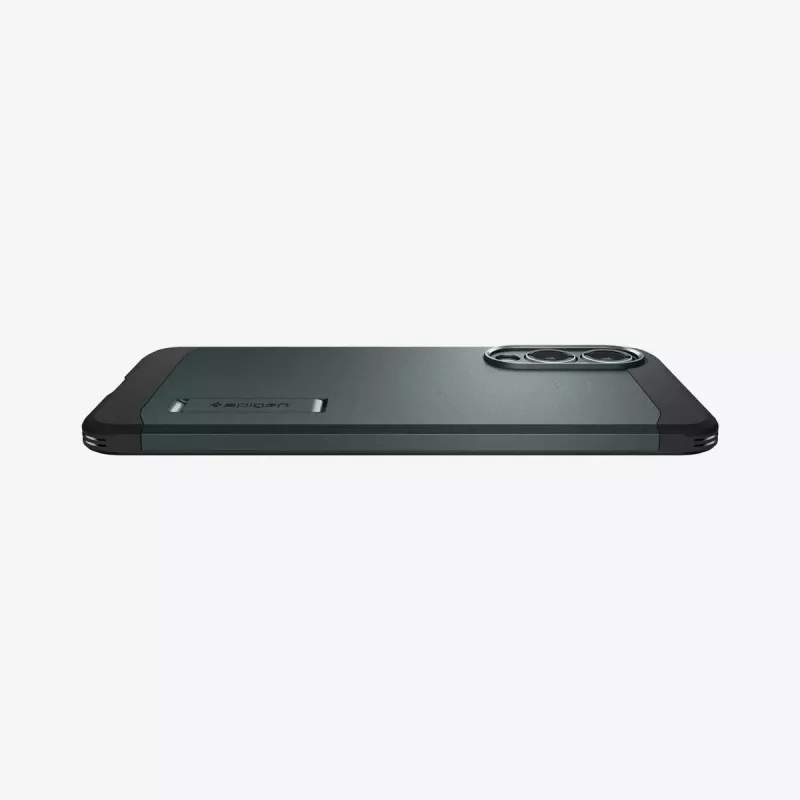 Spigen Galaxy S25 Edge Tough Armor AI Abyss roheline kate