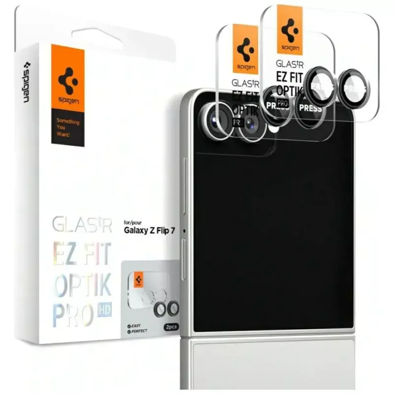 Kaamerakaitse Spigen Galaxy Z Flip 7 HD klaas 2 tk