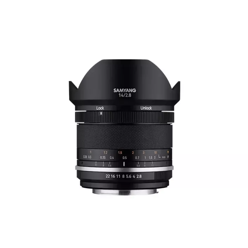 Samyang MF 14mm F2.8 MK2 MILC must objektiiv