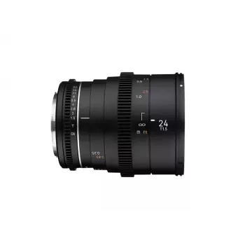 Kinokaamera objektiiv Samyang VDSLR 24mm T1.5 MK2 MILC Must