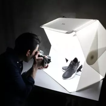 Foto Lightbox oranžmonkie Foldio3
