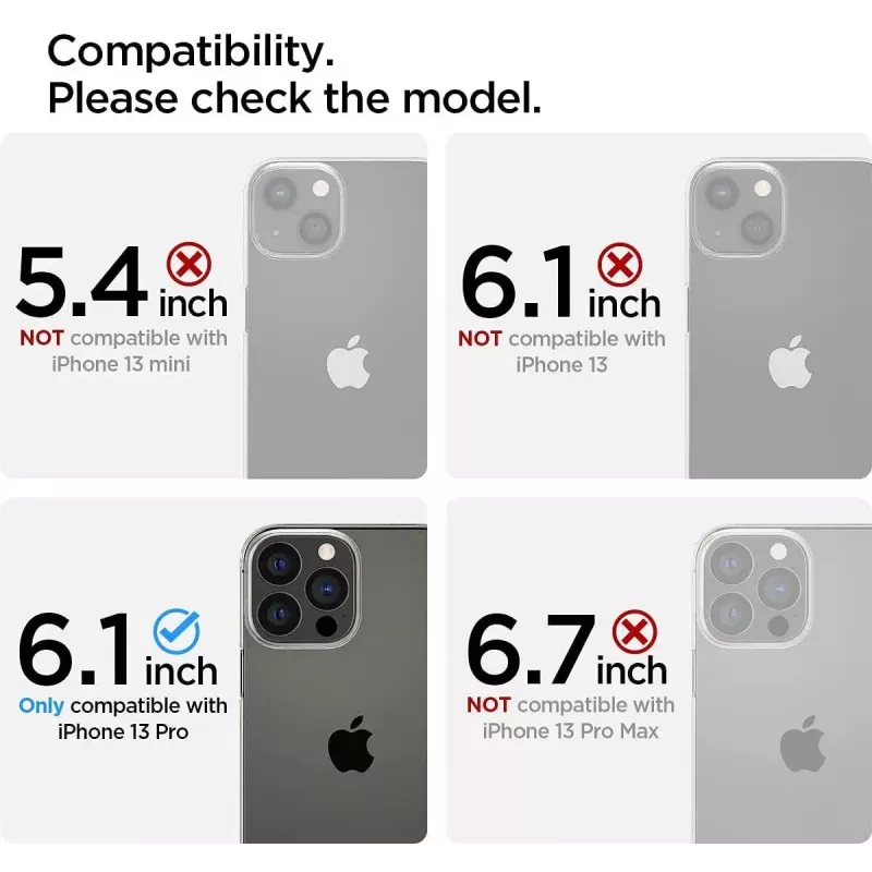 Ekraanikaitse Spigen AGL03391 Apple iPhone 13/13 Pro jaoks karastatud klaas