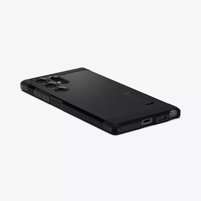 Spigen Tough Armor mobiiltelefoni ümbris Must Galaxy S24 Ultra 17,3 cm