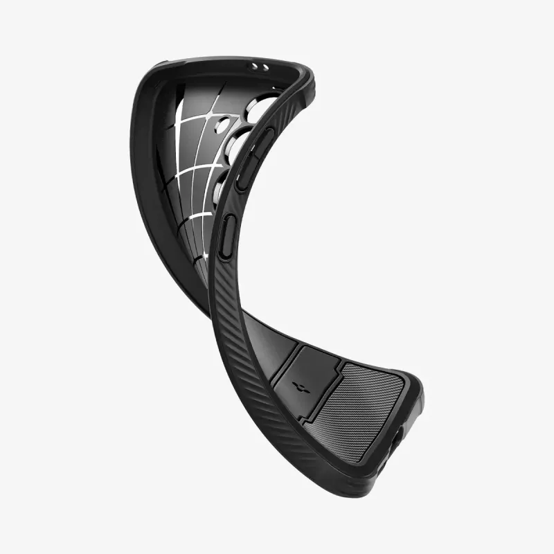 Spigen Rugged Armor mobiiltelefoni ümbris Must Samsung Galaxy S24 15.8 cm