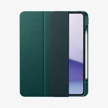 Flip case Spigen Urban Fit 33 cm (13 inch) for iPad Pro 2024 roheline