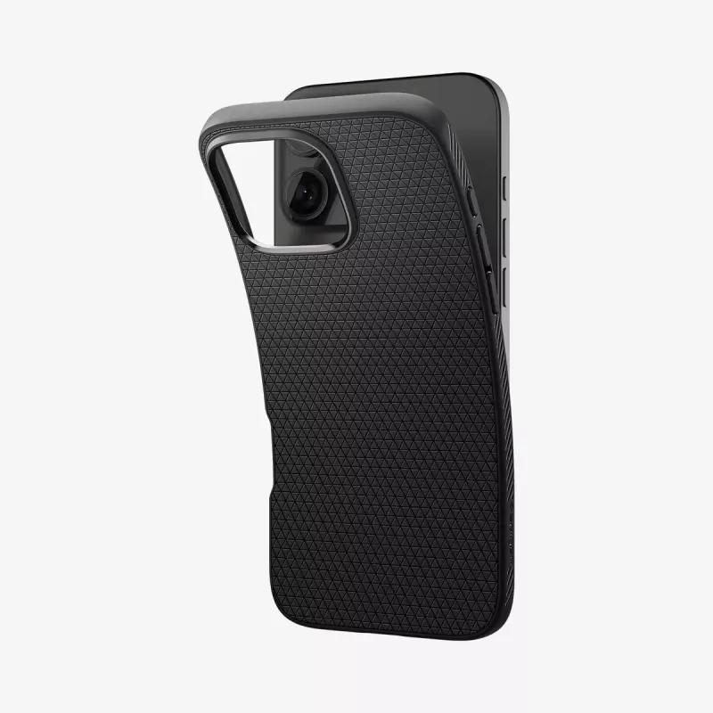 Cover Spigen Liquid Air iPhone 16 Pro Max 17,5 cm Must