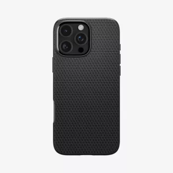 Cover Spigen Liquid Air iPhone 16 Pro Max 17,5 cm Must