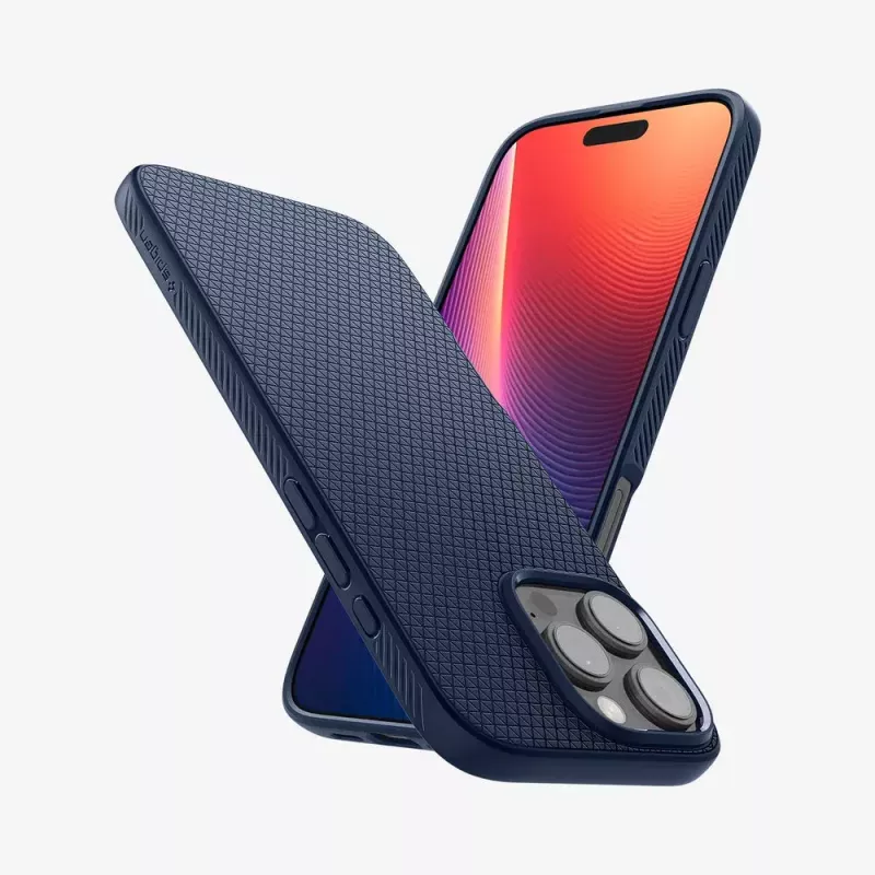 Spigen Liquid Air mobiiltelefoni ümbris Kate Navy iPhone 16 Pro Max jaoks