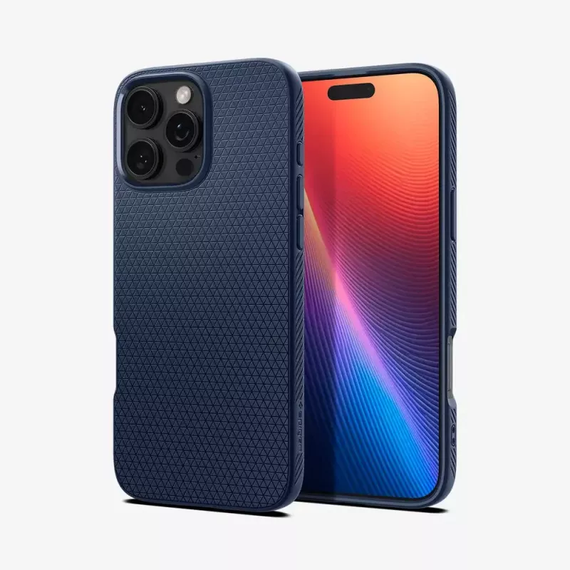 Spigen Liquid Air mobiiltelefoni ümbris Kate Navy iPhone 16 Pro Max jaoks