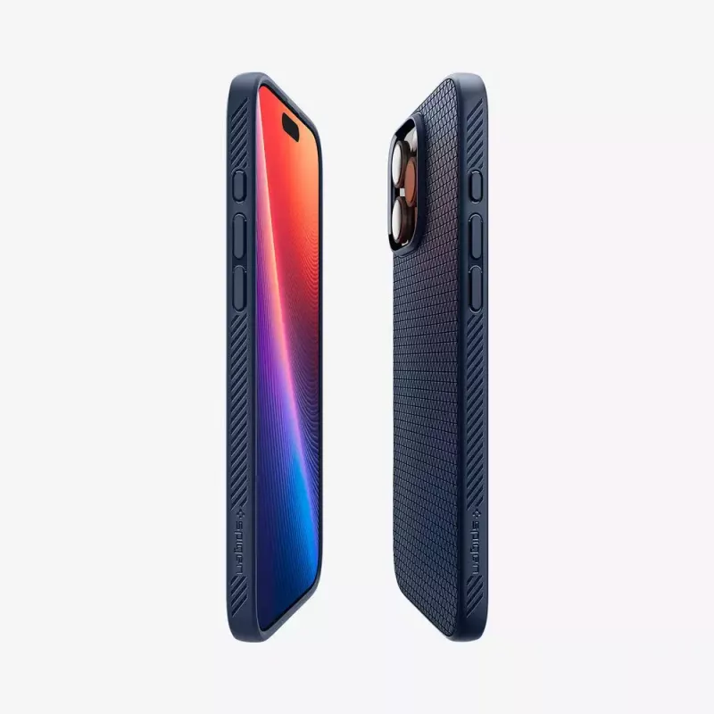Spigen Liquid Air mobiiltelefoni ümbris Kate Navy iPhone 16 Pro Max jaoks