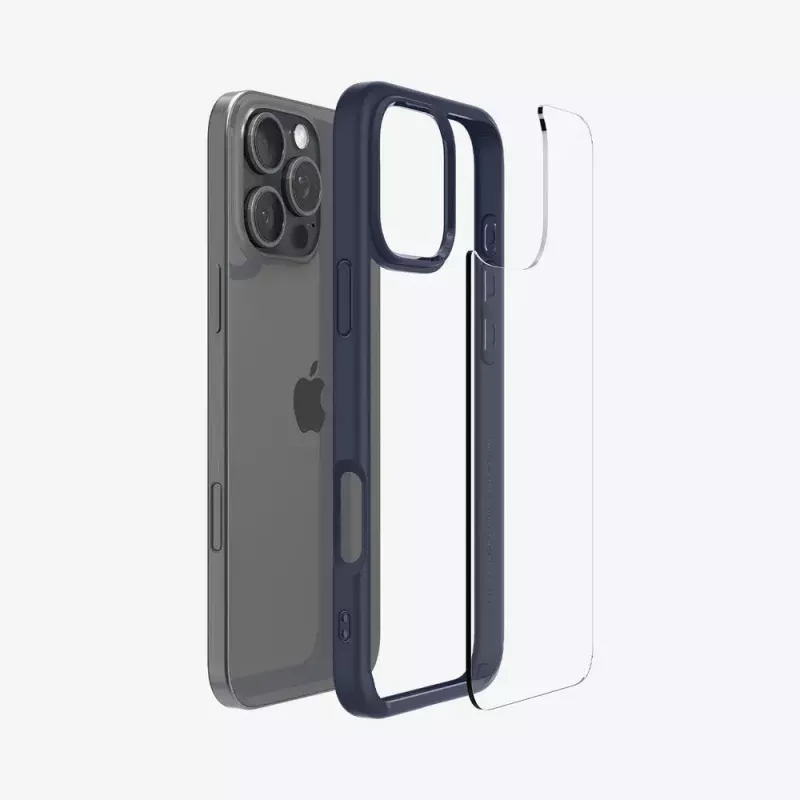 Spigen Ultra Hybrid ümbris iPhone 16 Pro Max 17,5 cm tumesinine