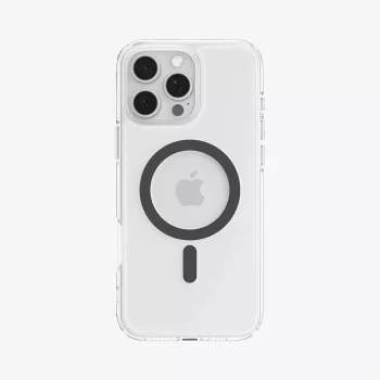 Spigen Ultra Hybrid (MagFit) mobiiltelefoni ümbris 17,5 cm Grafiit Läbipaistev