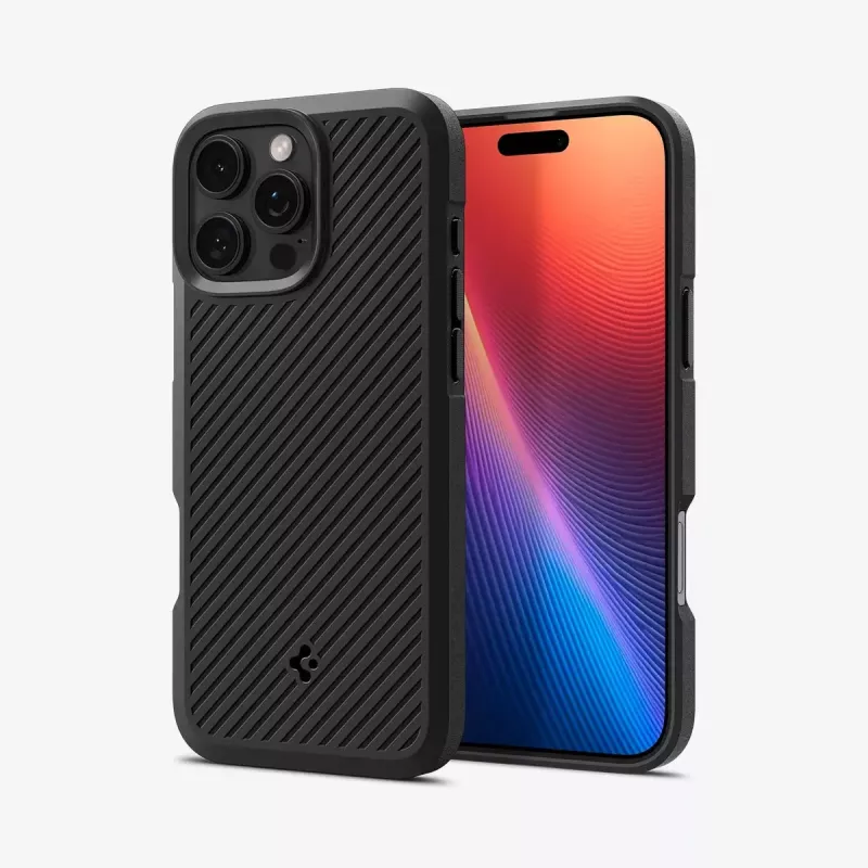 Cover Spigen Core Armor iPhone 16 Pro Max 17,5 cm Must