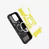 Spigen õhuke Armor (MagFit) mobiiltelefoni ümbris Kate Must 17,5 cm