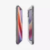 Spigen Ultra Hybrid (MagFit) mobiiltelefoni ümbris Kate Must Läbipaistev iPhone 16 Plus jaoks