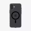 Spigen Ultra Hybrid (MagFit) mobiiltelefoni ümbris Kate Must Läbipaistev iPhone 16 Plus jaoks