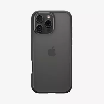 Spigen Ultra Hybrid mobiiltelefoni ümbris Kaan Must iPhone 16 Pro jaoks