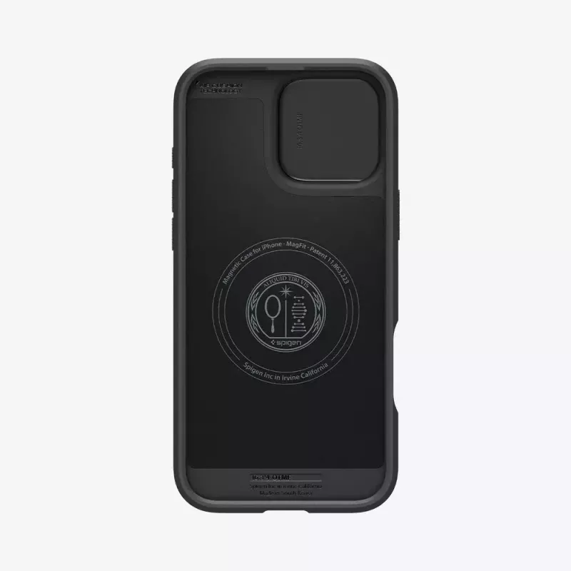 Spigen Optik Armor mobiiltelefoni ümbris Must iPhone 16 Pro jaoks