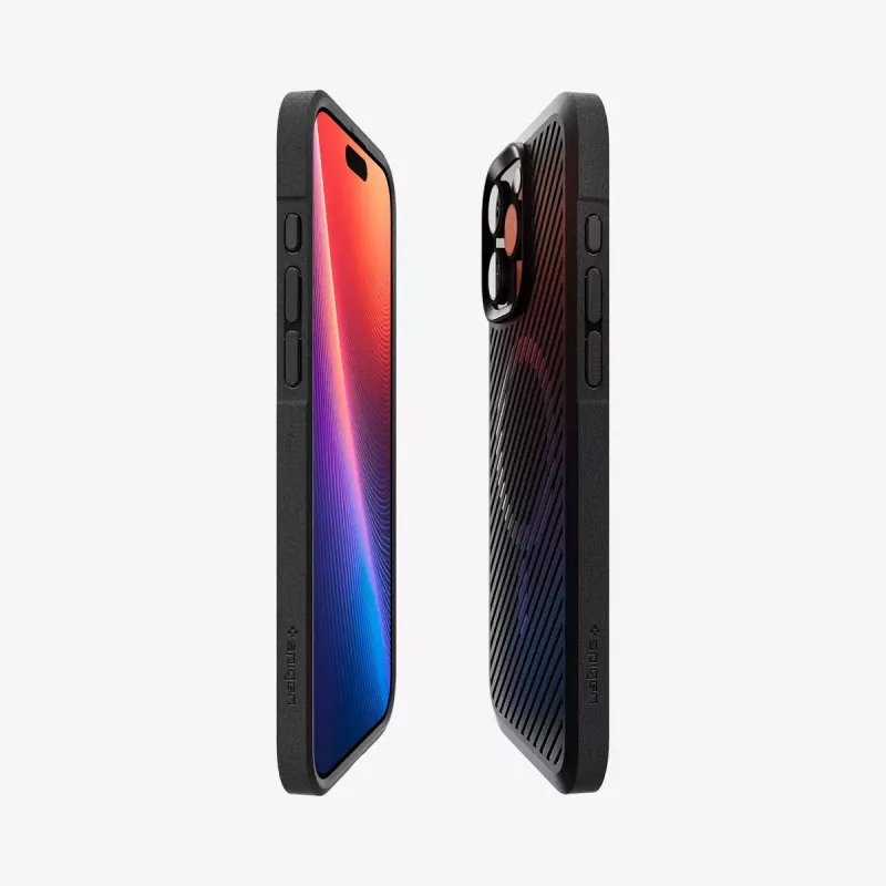 Spigen Core Armor MagFit mobiiltelefoni ümbris Kate Must 16 cm
