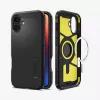 Spigen Tough Armor AI (MagFit) mobiiltelefoni ümbris Must 15.5 cm