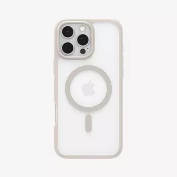 Spigen Ultra Hybrid (MagFit) mobiiltelefoni ümbris Beež Läbipaistev