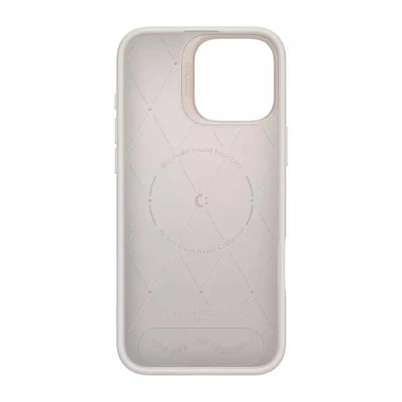 Ümbris CYRILL Kajuk Mag ümbris iPhone 16 Pro Max kreem monokromaatiline