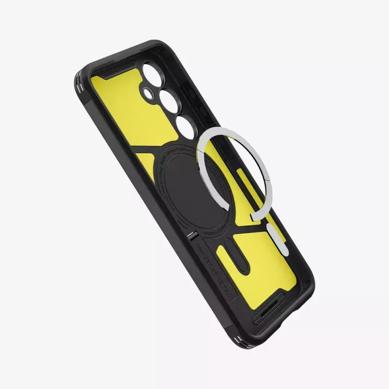 Spigen Tough Armor Galaxy S24 FE must töölaua alus