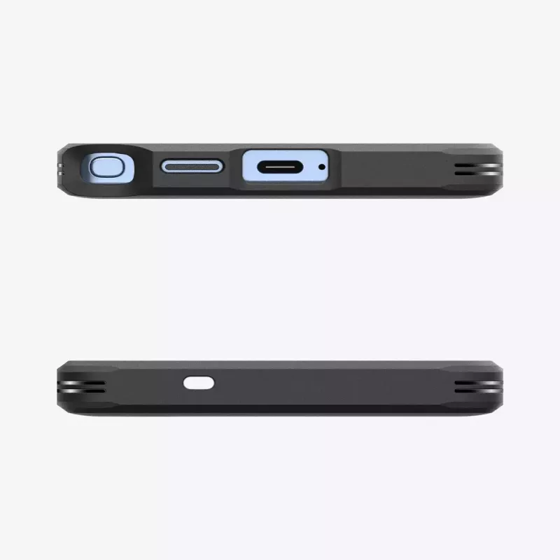 Spigen Galaxy S25 Ultra Tough Armor AI must töölaua tugijalg