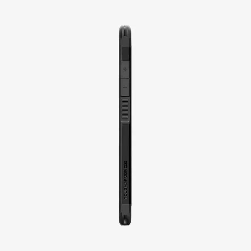 Spigen Galaxy S25 Ultra Tough Armor AI must töölaua tugijalg