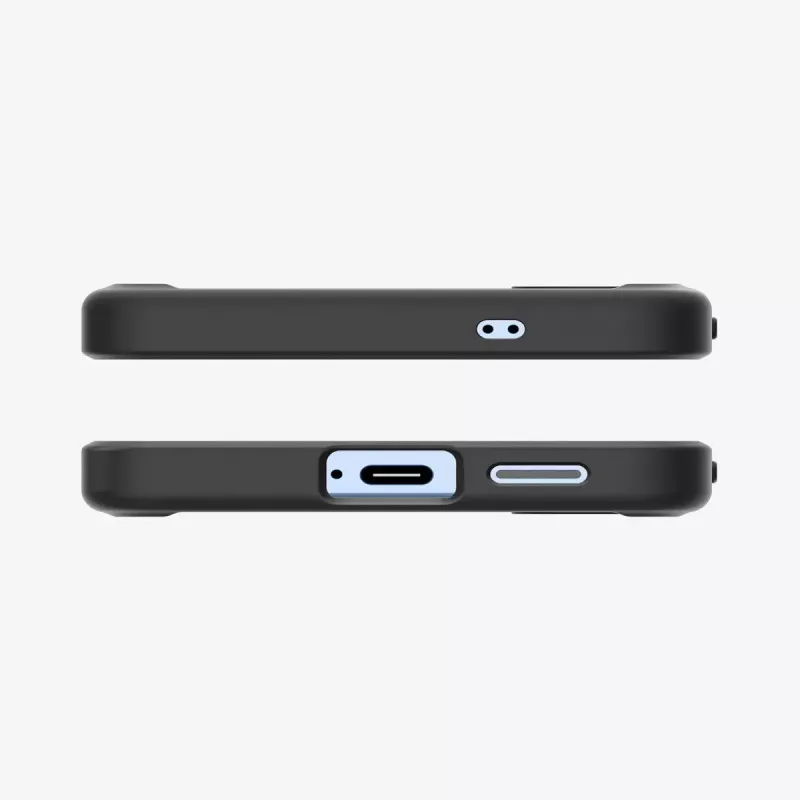 Spigen Ultra Hybrid Frost Black ümbris Samsung Galaxy S25 jaoks, must