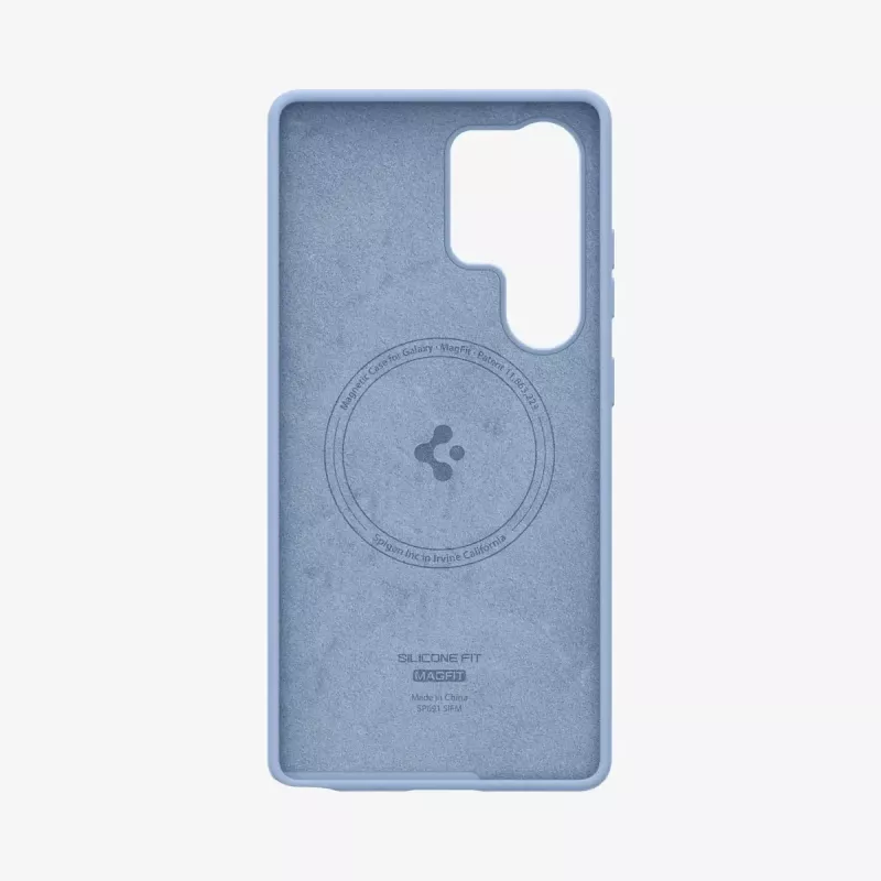 Ümbris Spigen Galaxy S25 Ultra Silicone Fit MagFit Safiirsinine