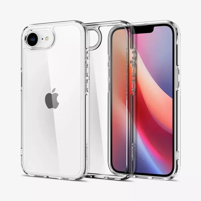 Cover Spigen Ultra Hybrid iPhone 16e Läbipaistev 6.1 tolli