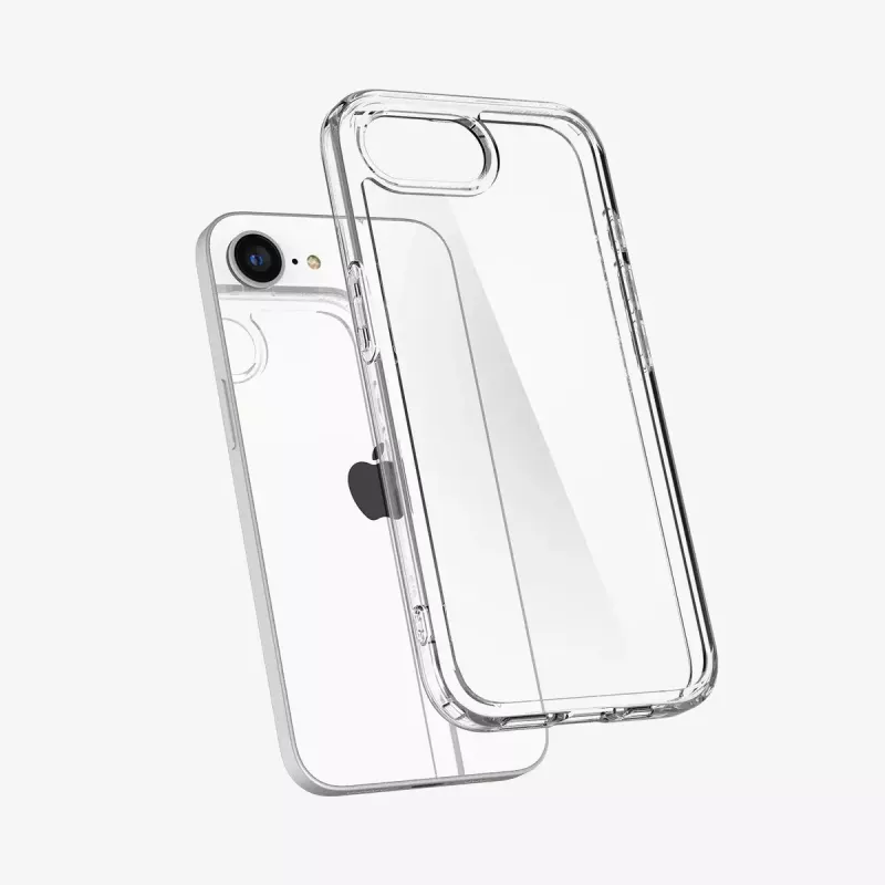 Cover Spigen Ultra Hybrid iPhone 16e Läbipaistev 6.1 tolli