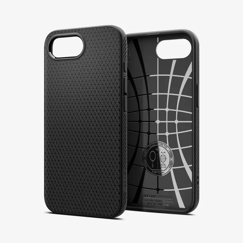 Cover Spigen Liquid Air iPhone 16e Case Matte Must