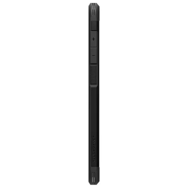 Kaitsev telefonikott Spigen Tough Armor Samsung Galaxy A36 5G-le — kahekihiline, must