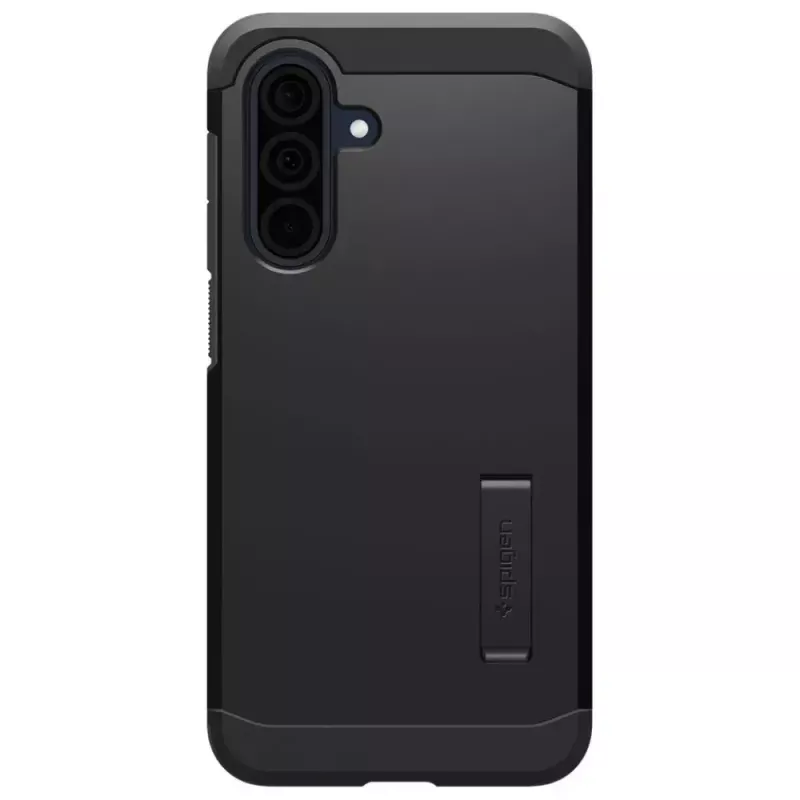Kaitsev telefonikott Spigen Tough Armor Samsung Galaxy A36 5G-le — kahekihiline, must