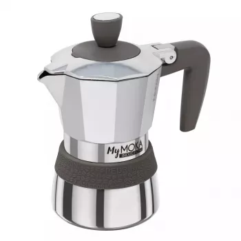 Moka kann Pedrini MyMoka induktsioon Pruun Roostevaba teras