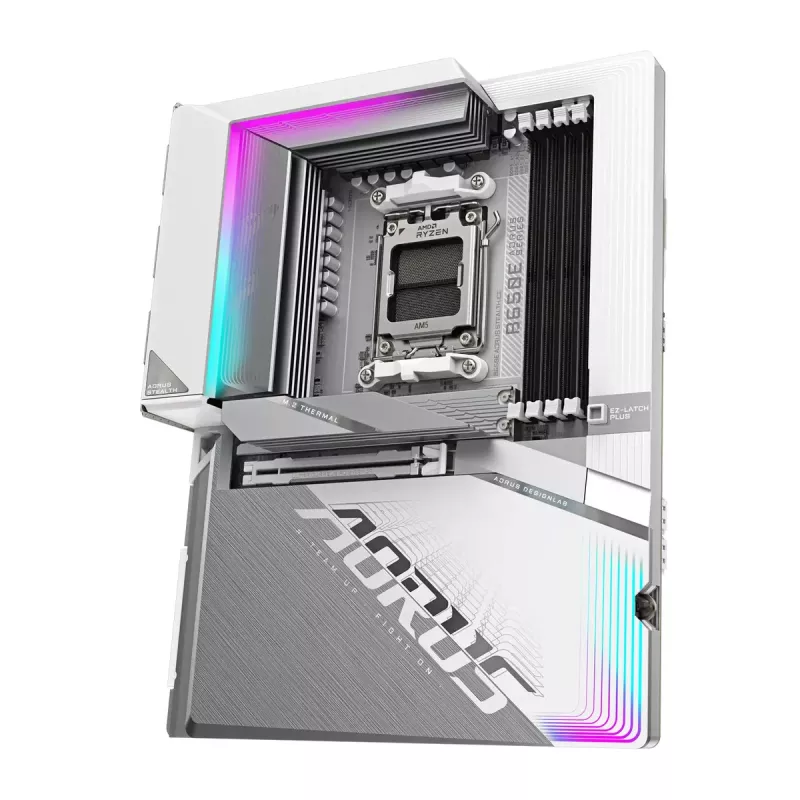Emaplaat GIGABYTE B650E AORUS STEALTH ICE, AMD B650E, pesa AM5, ATX
