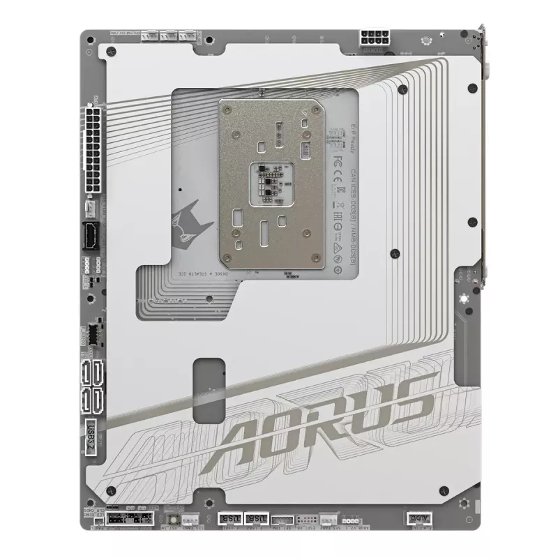 Emaplaat GIGABYTE B650E AORUS STEALTH ICE, AMD B650E, pesa AM5, ATX
