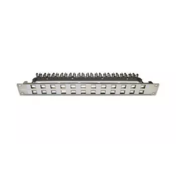 Patch Panel 1U Wirewin WKS PANEL 24 NICKEL õhuke