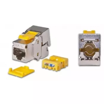 Keystone-moodul Wirewin WKS JACK KAT6A STP EA 12 RJ-45 lame metallkollane