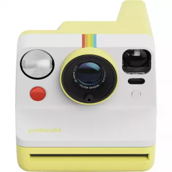 Hetkkaamera POLAROID Now Gen 3 kollane — mudel 9158, analoog-hetkprindi kaamera, integreeritud välklamp