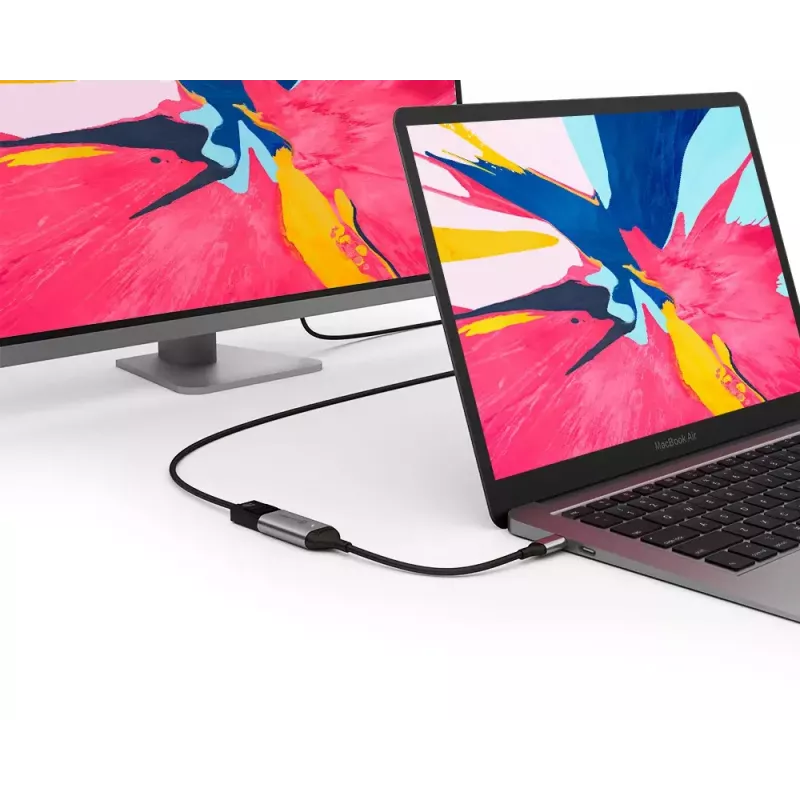 ALOGIC 15cm Ultra USB-C isane DP emasele adapter 4K 60Hz