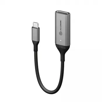 ALOGIC 15cm Ultra USB-C isane DP emasele adapter 4K 60Hz