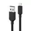 Mobiiltelefoni kaabel ALOGIC ELPA8P02-BK Must 2 m USB A Lightning