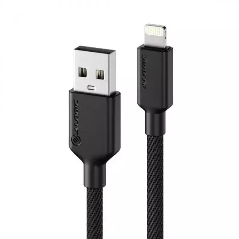 Mobiiltelefoni kaabel ALOGIC ELPA8P02-BK Must 2 m USB A Lightning