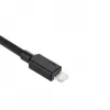 Mobiiltelefoni kaabel ALOGIC ELPA8P02-BK Must 2 m USB A Lightning