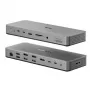 Sülearvuti dokk / pordireplikaator ALOGIC TB4DU4 — juhtmega Thunderbolt, 96 W, SD/MicroSD-kaardilugeja, 3,5 mm, alumiinium/ABS