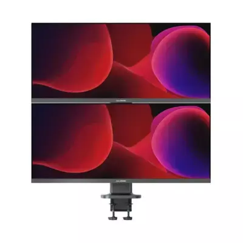 Monitorikinnitus ALOGIC ED34VMSSGR klamberstatiiv kuni 34-tollistele ekraanidele, kahe ekraani tugi, 12 kg kandevõime, hall